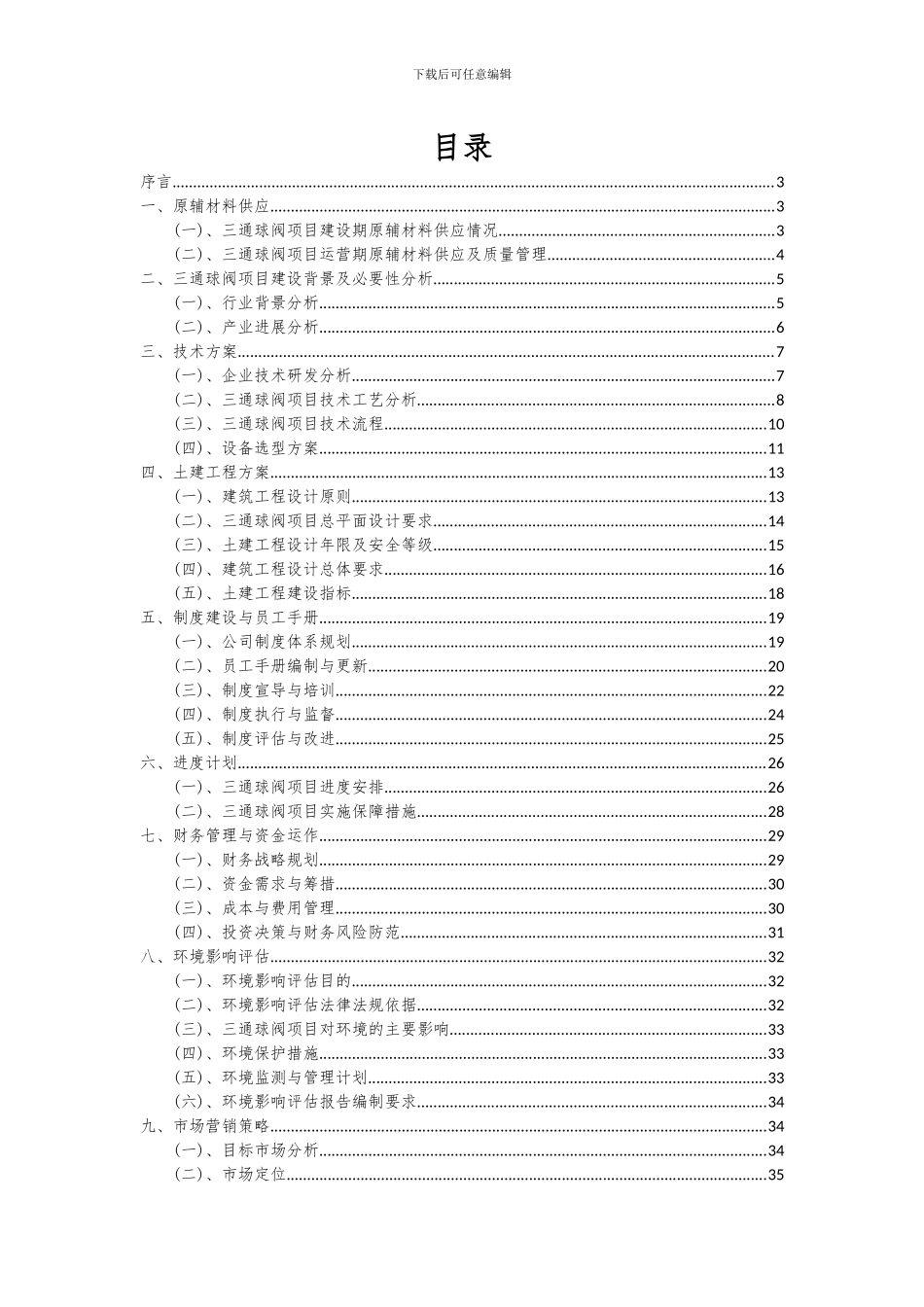 2024年三通球阀项目可行性研究报告_第2页