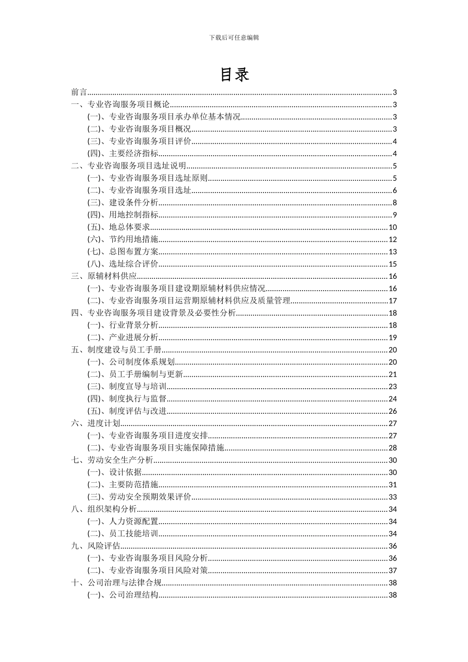 2024年专业咨询服务项目深度研究分析报告_第2页