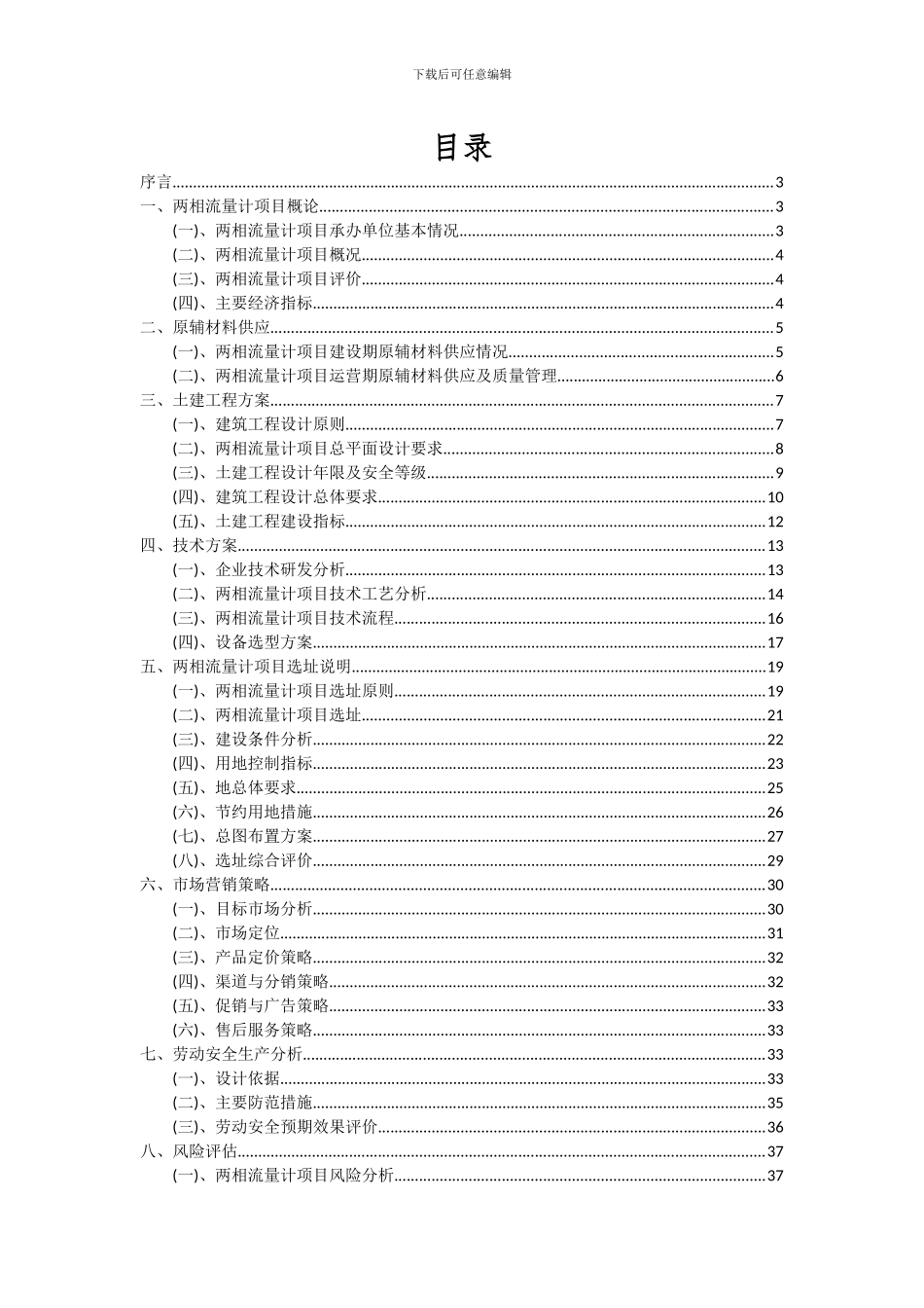 2024年两相流量计项目可行性研究报告_第2页