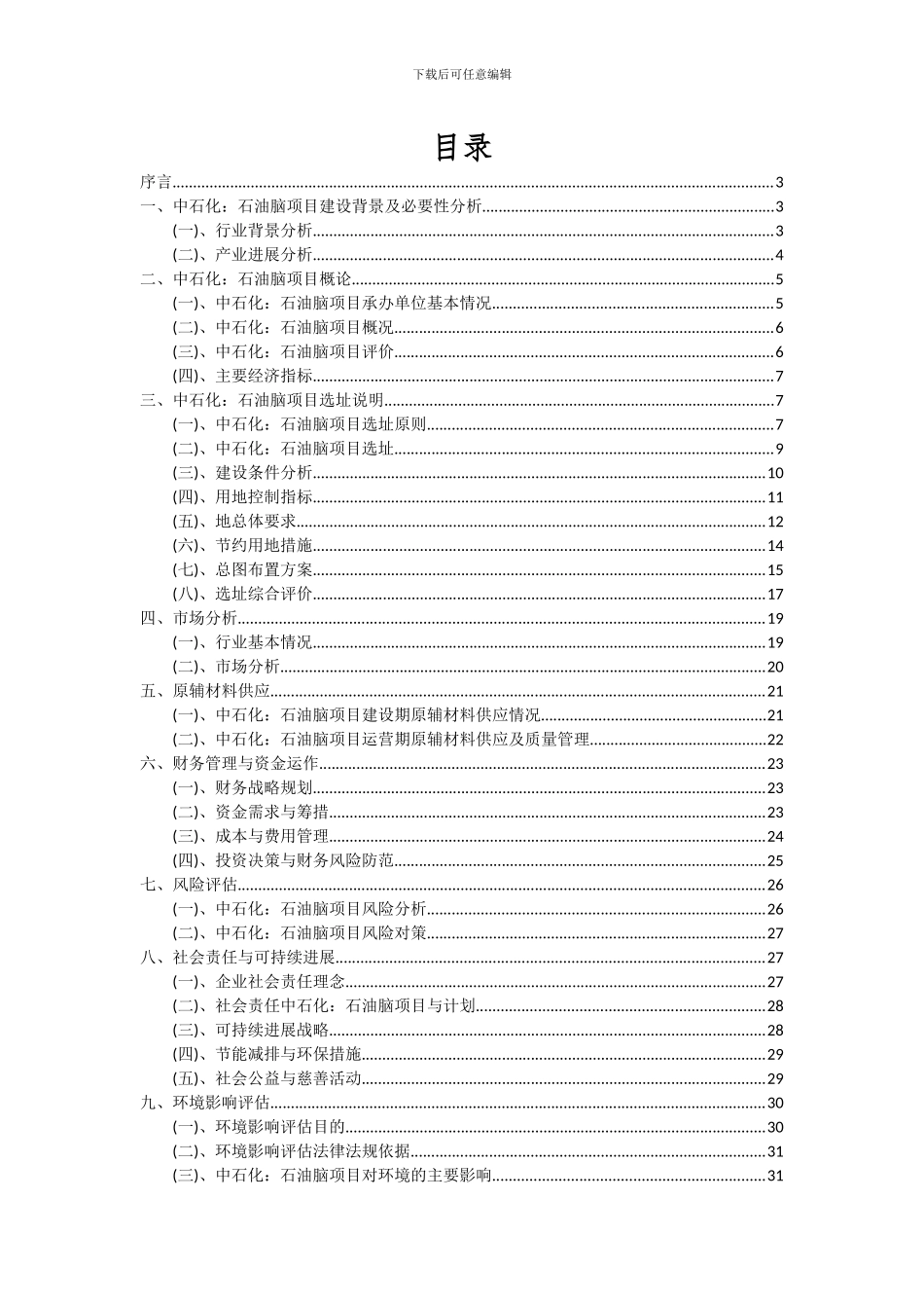 2024年中石化：石油脑项目可行性分析报告_第2页