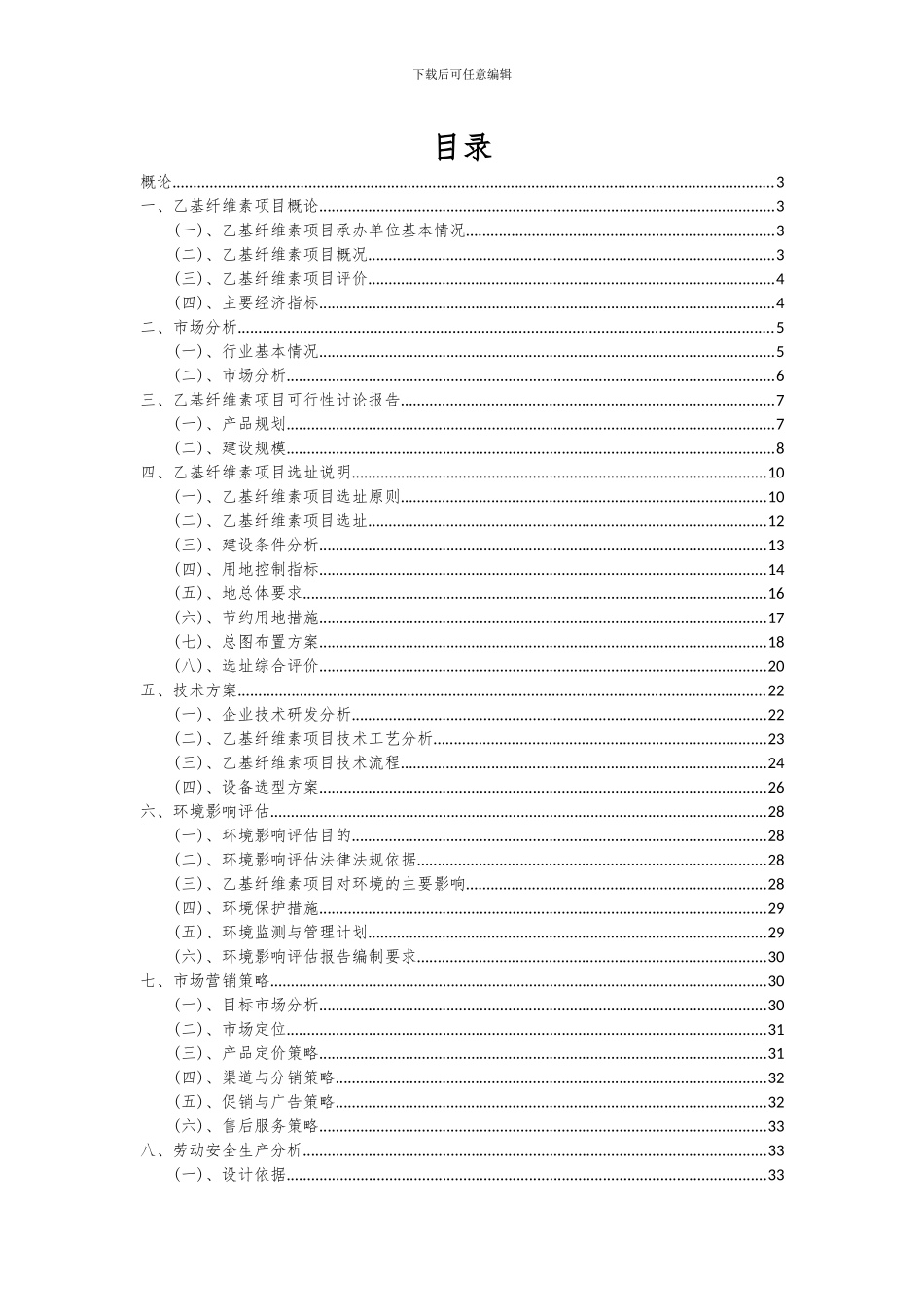 2024年乙基纤维素项目深度研究分析报告_第2页