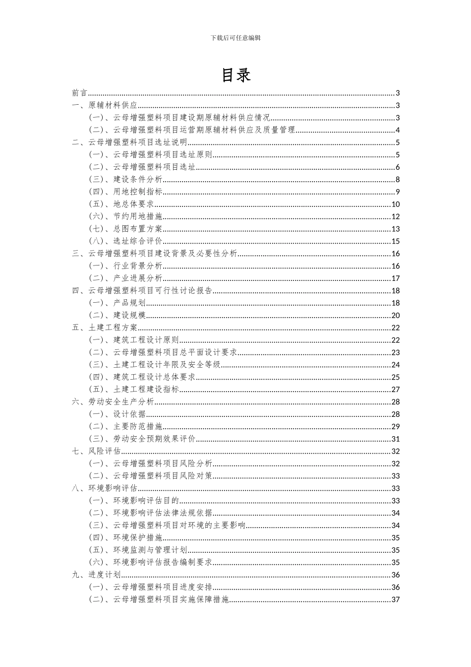 2024年云母增强塑料项目深度研究分析报告_第2页