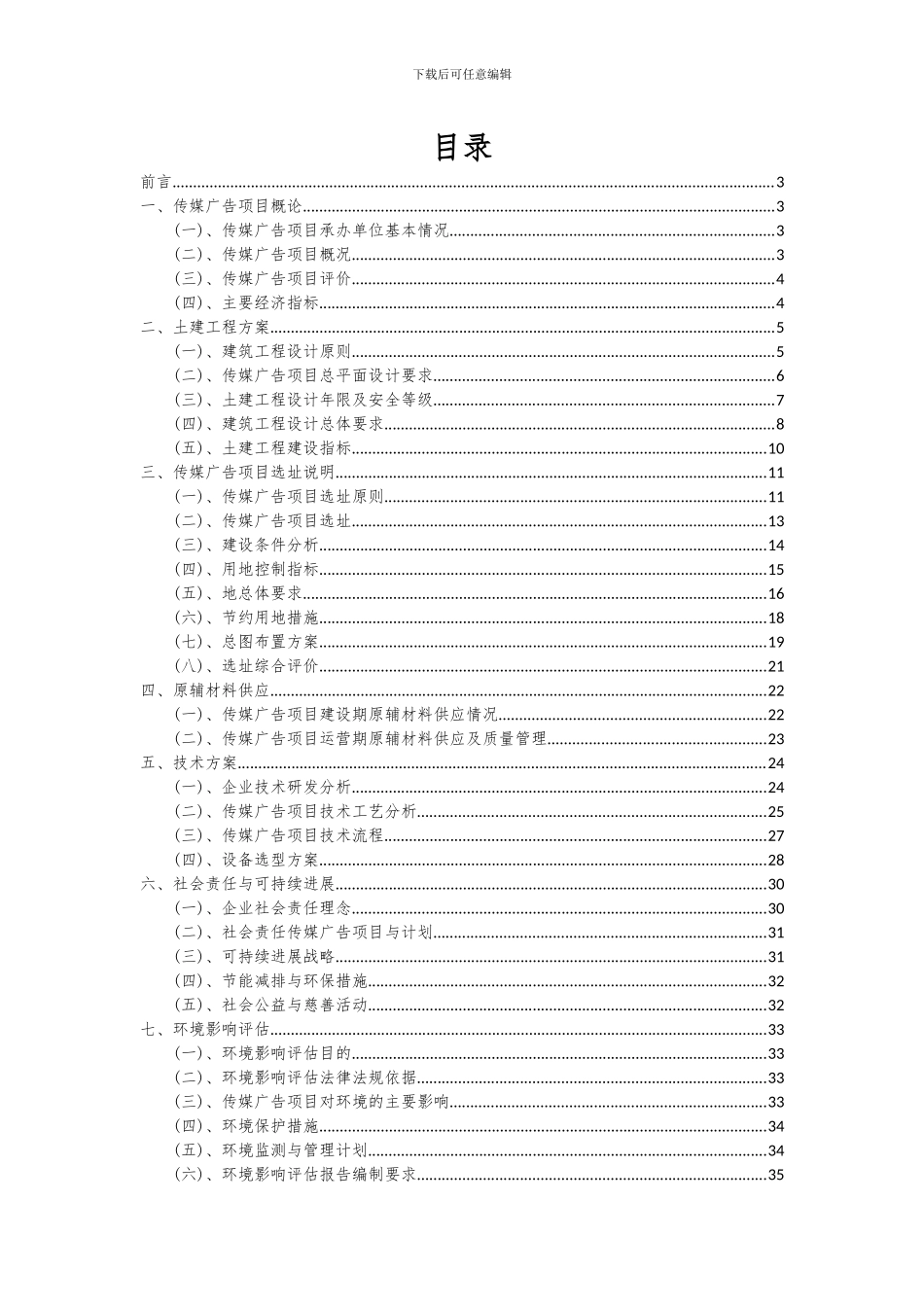 2024年传媒广告项目可行性分析报告_第2页