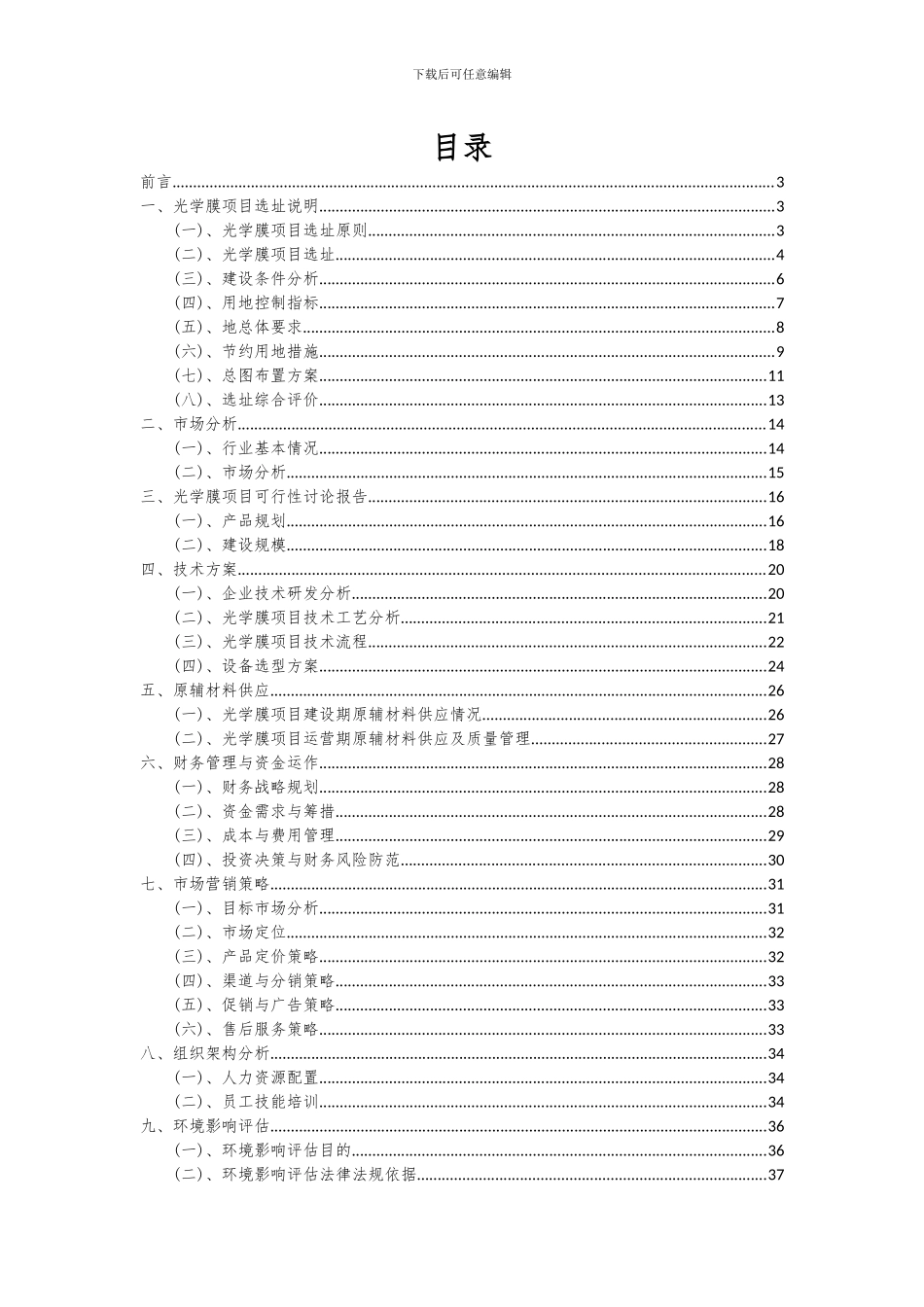 2024年光学膜项目可行性研究报告_第2页