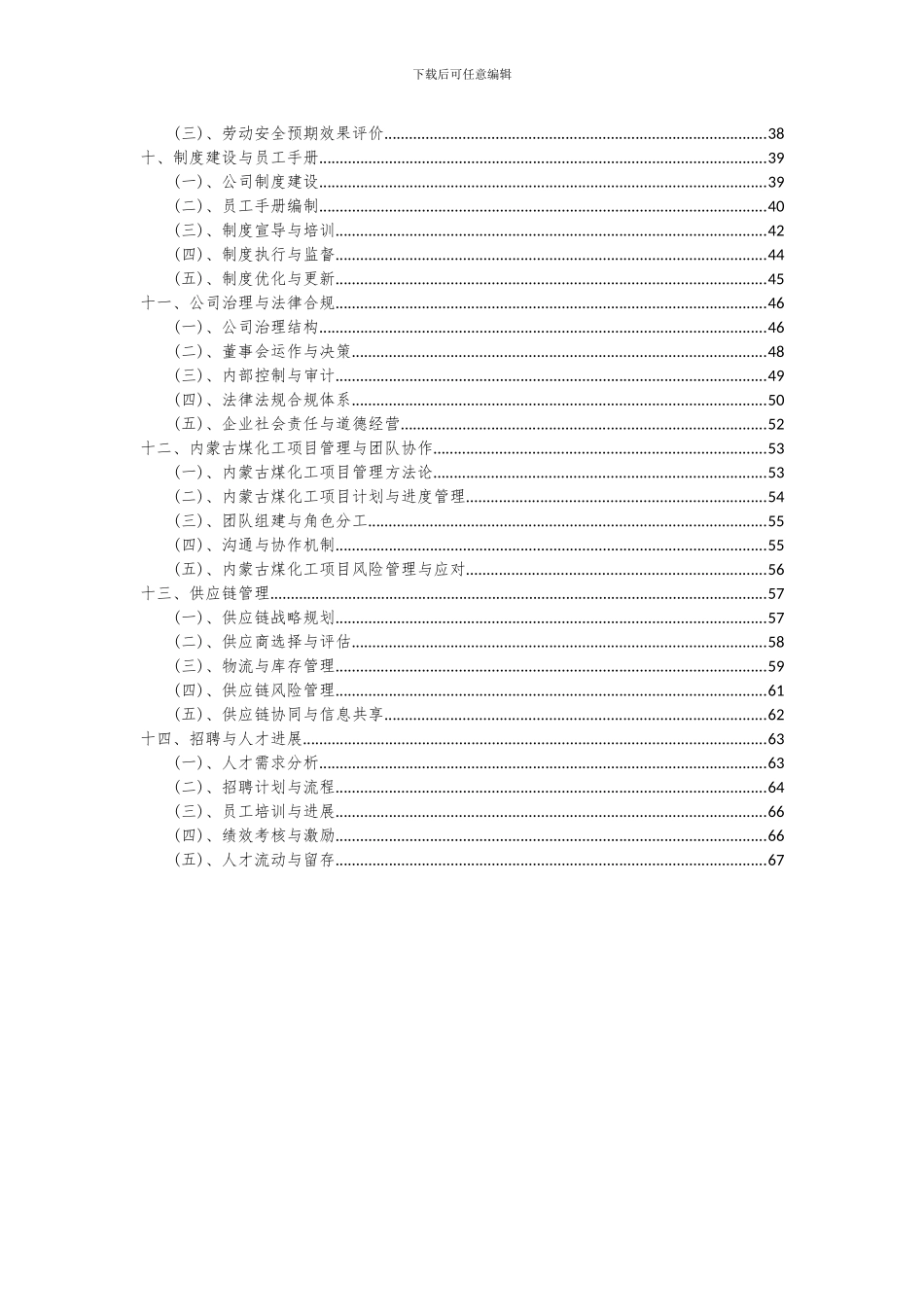 2024年内蒙古煤化工项目可行性分析报告_第3页