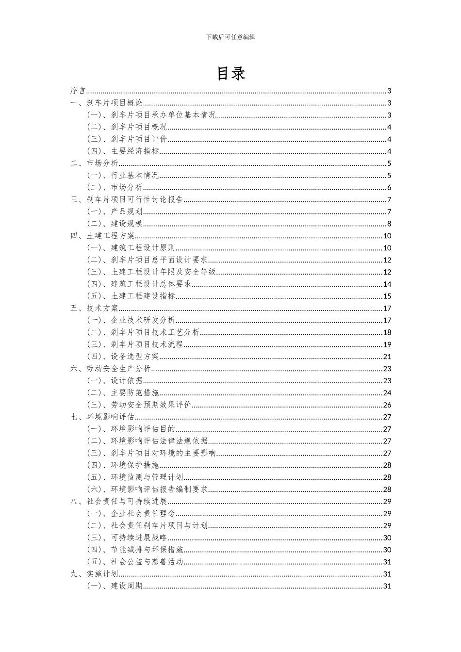 2024年刹车片项目深度研究分析报告_第2页