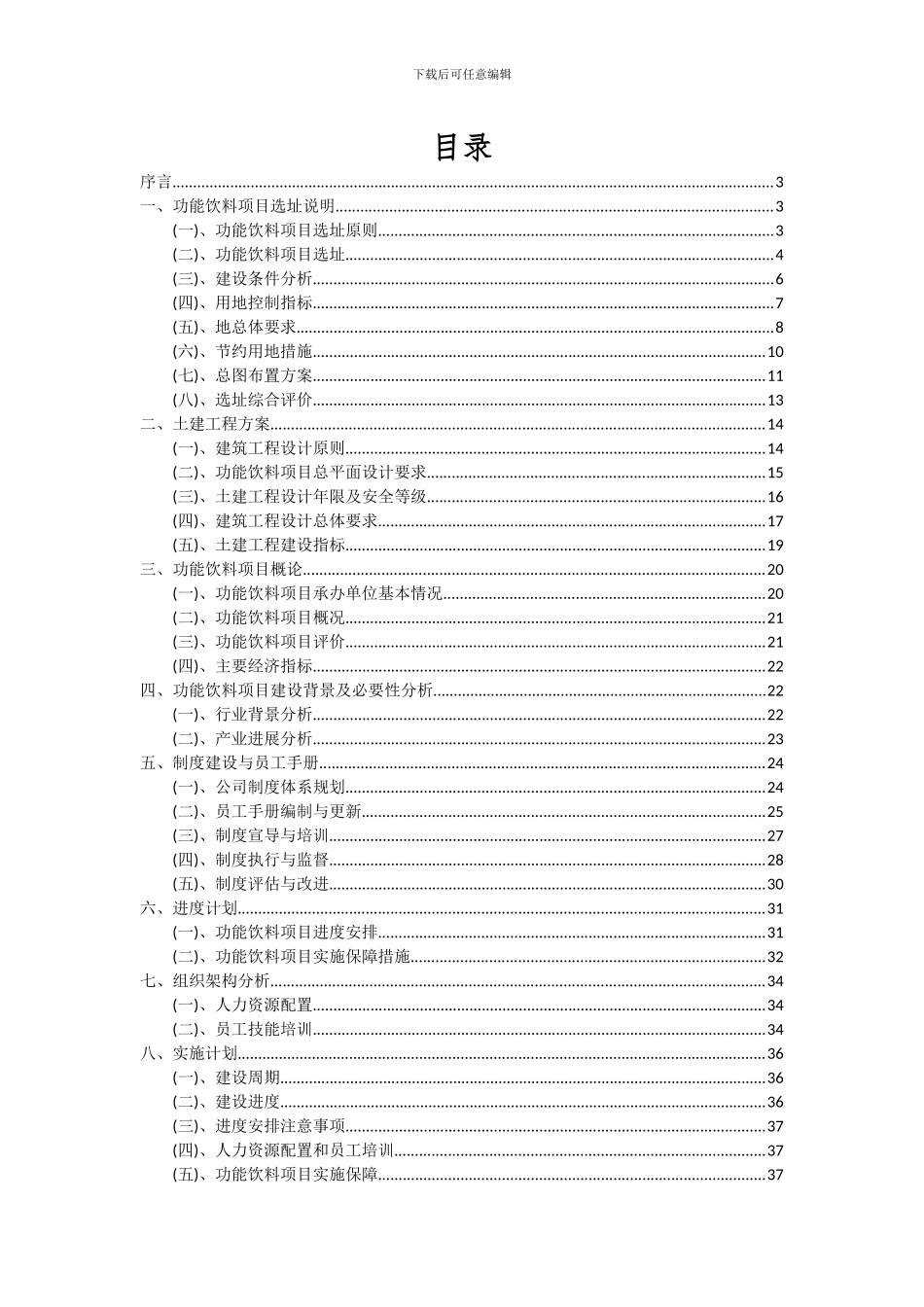 2024年功能饮料项目可行性研究报告_第2页