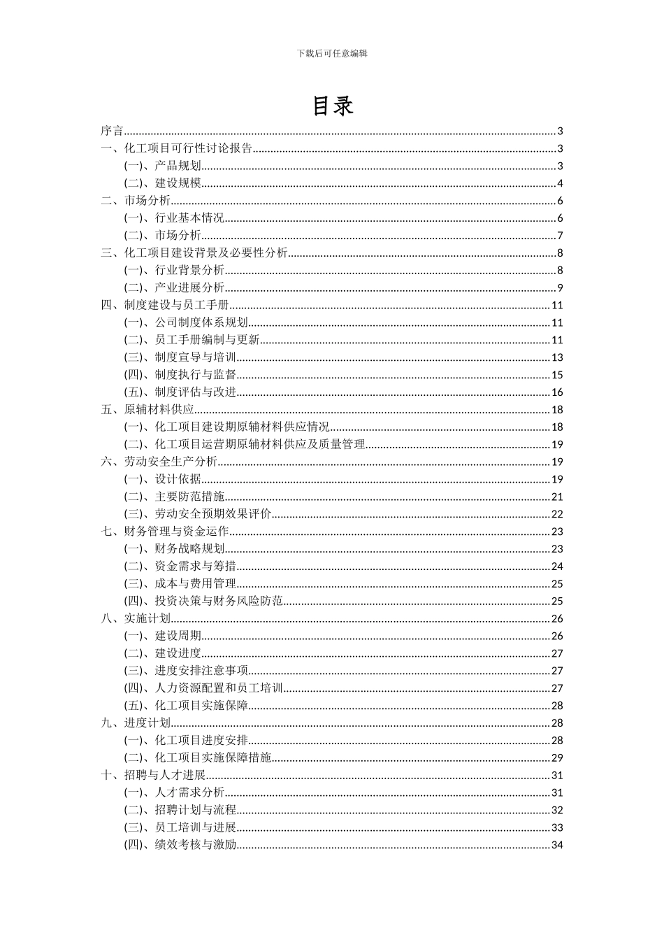 2024年化工项目可行性分析报告_第2页