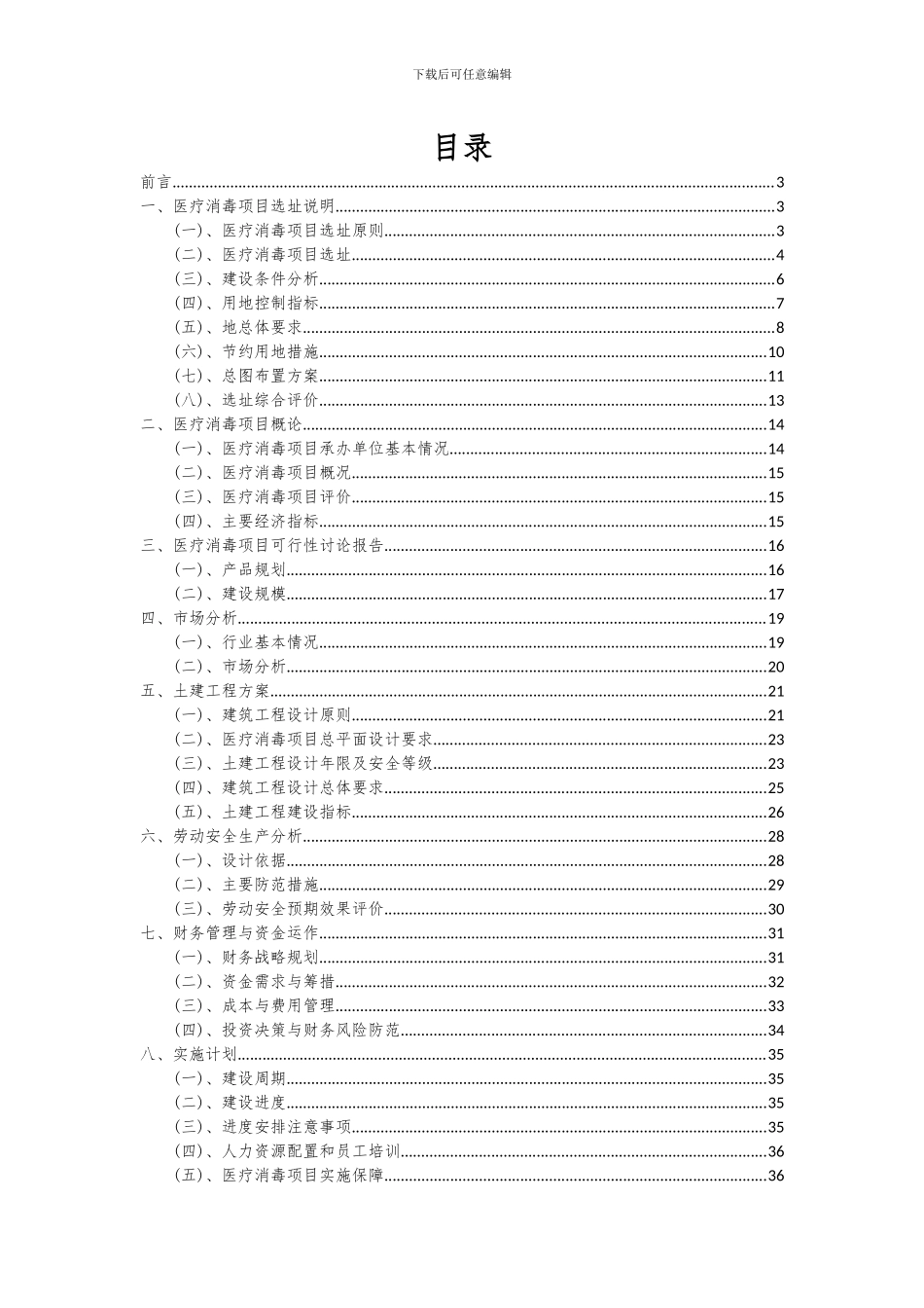 2024年医疗消毒项目可行性研究报告_第2页