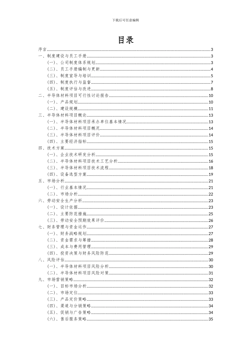 2024年半导体材料项目深度研究分析报告_第2页