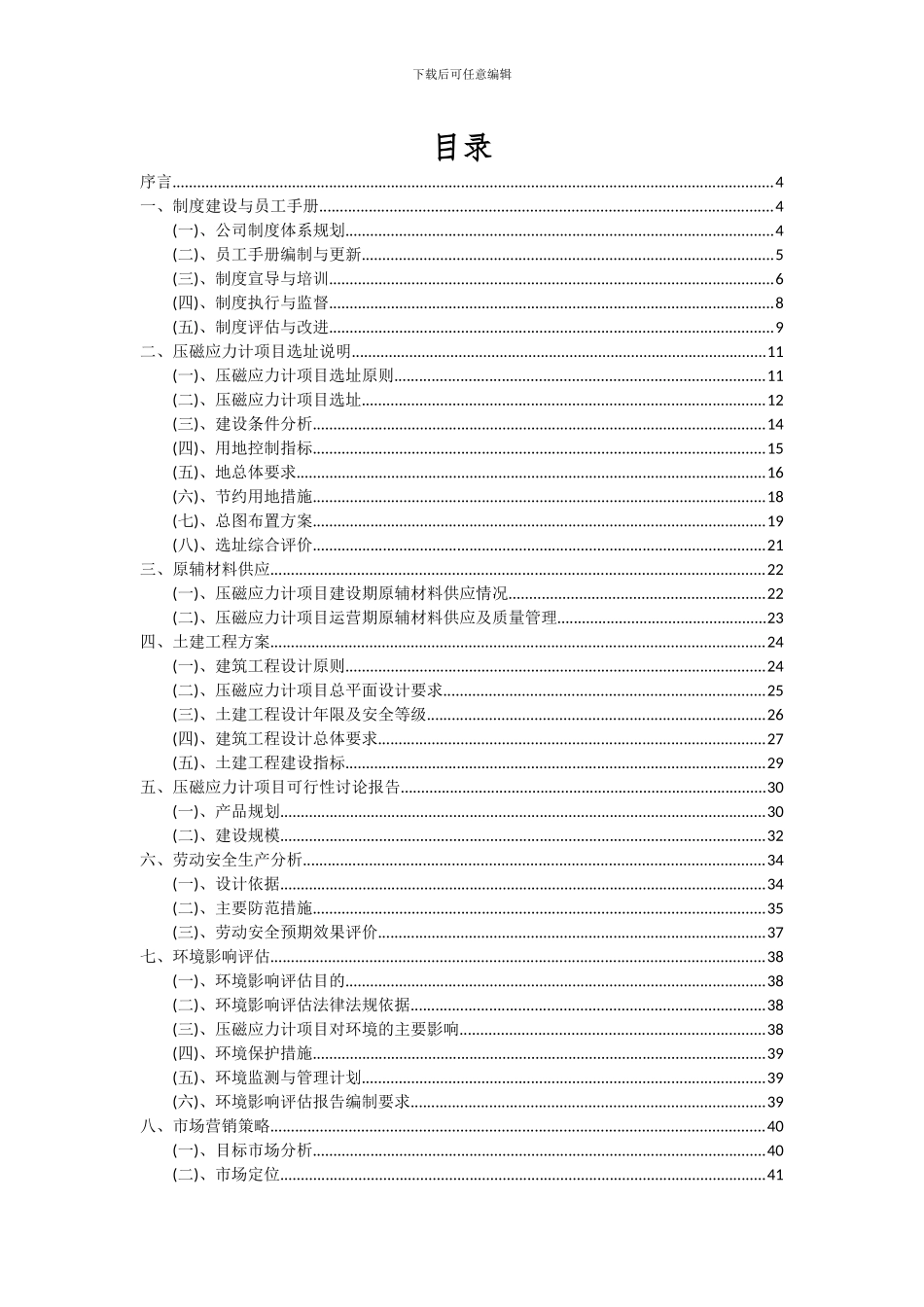 2024年压磁应力计项目可行性研究报告_第2页