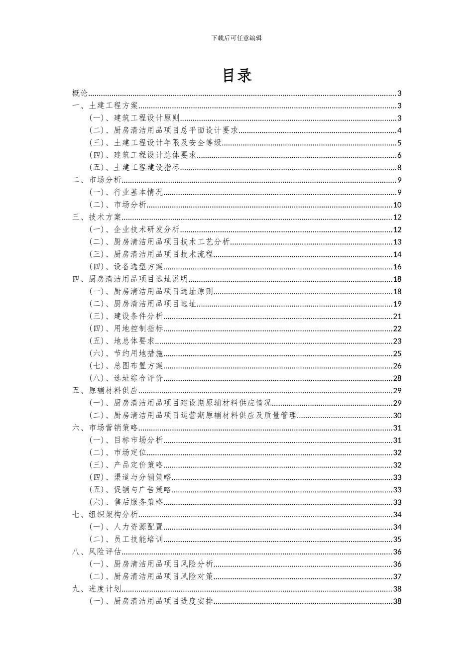 2024年厨房清洁用品项目深度研究分析报告_第2页