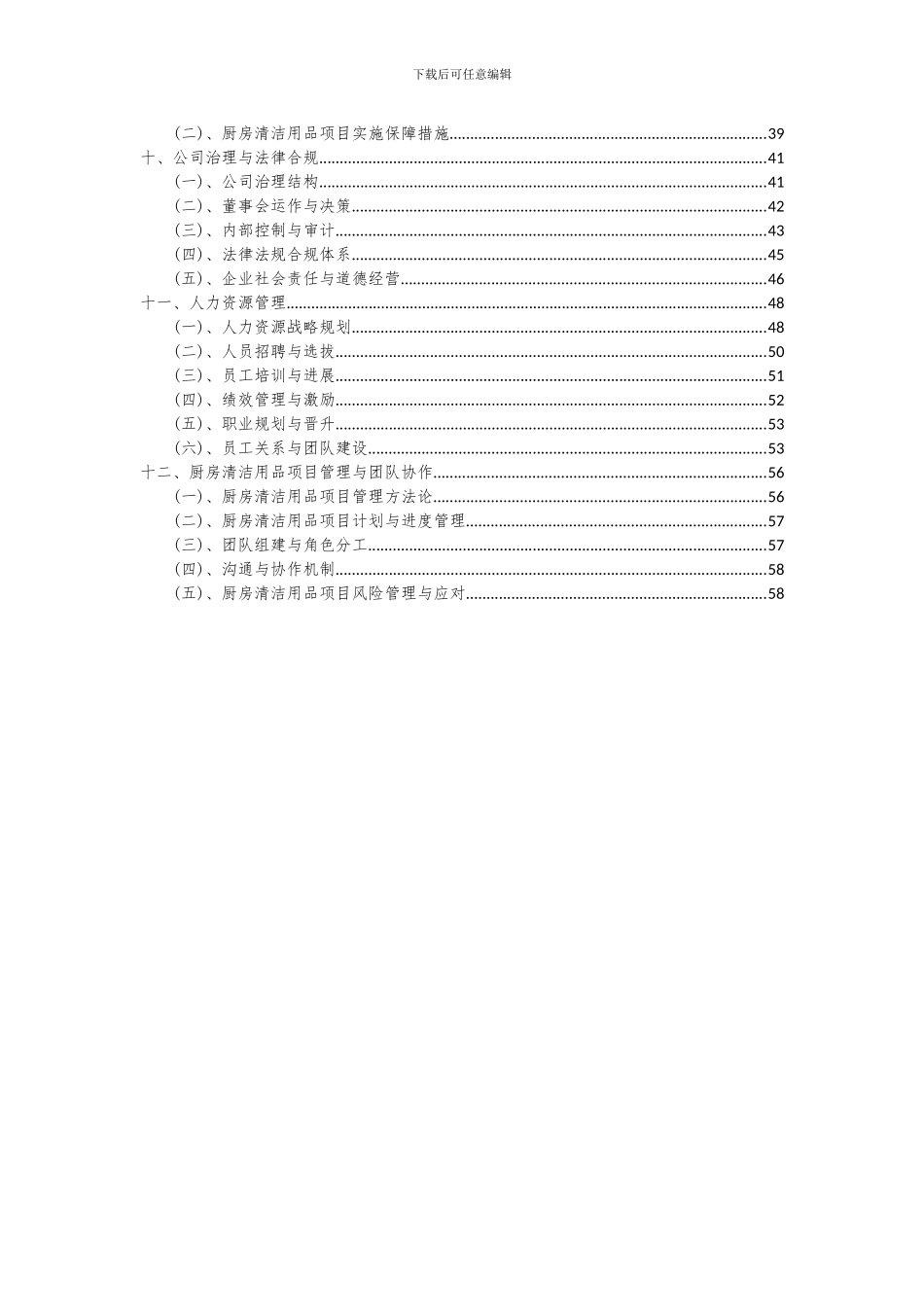 2024年厨房清洁用品项目深度研究分析报告_第3页