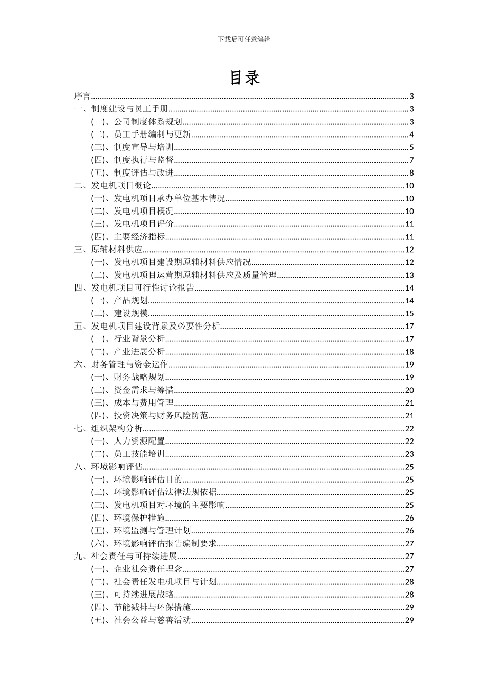 2024年发电机项目深度研究分析报告_第2页