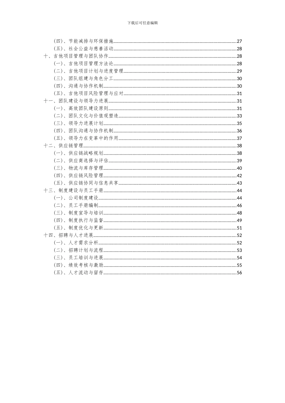 2024年吉他项目投资分析及可行性报告_第3页