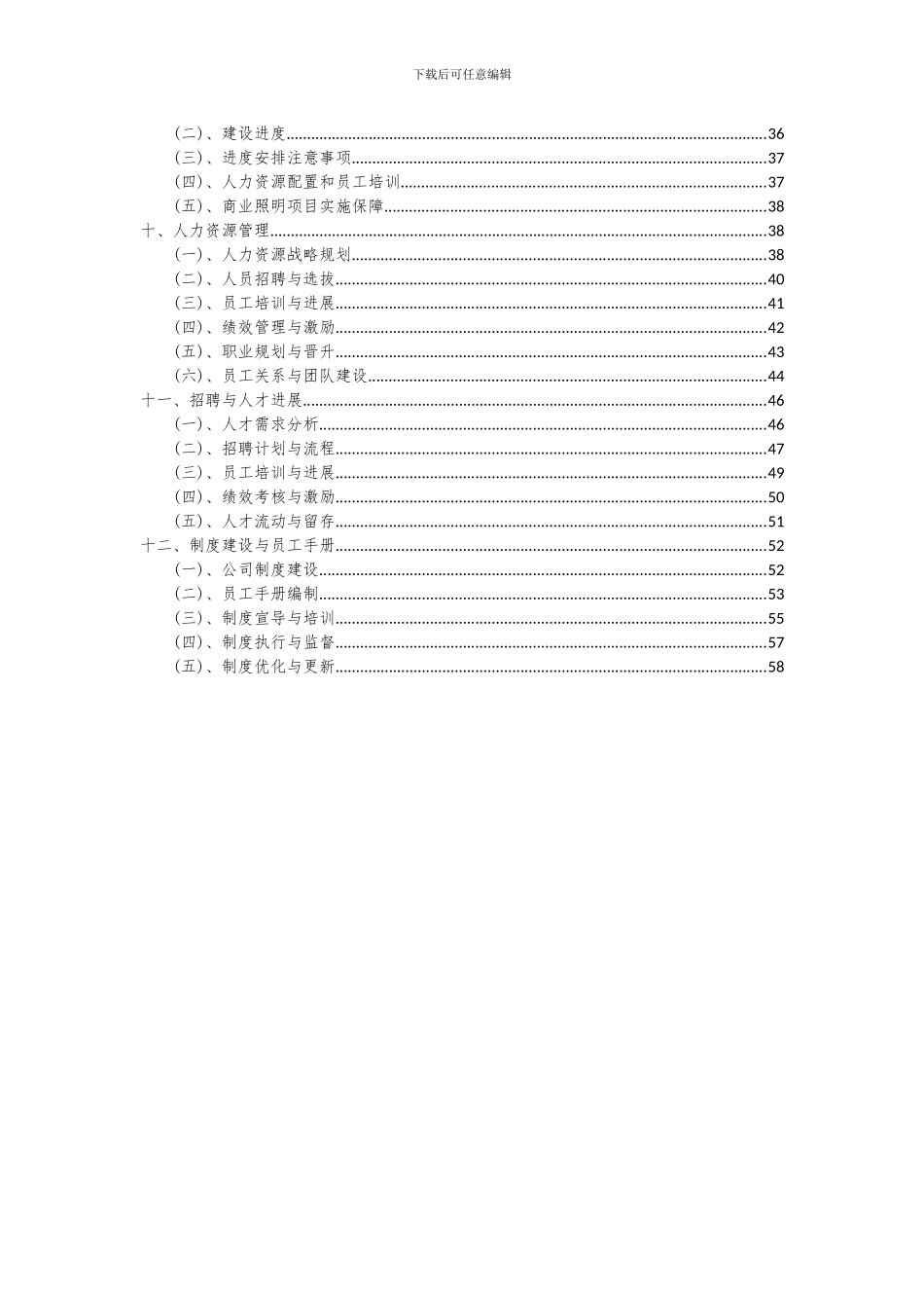 2024年商业照明项目可行性研究报告_第3页