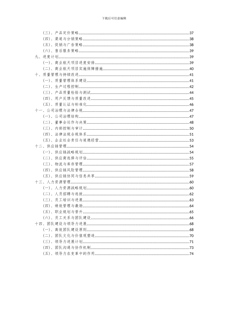 2024年商业航天项目可行性研究报告_第3页