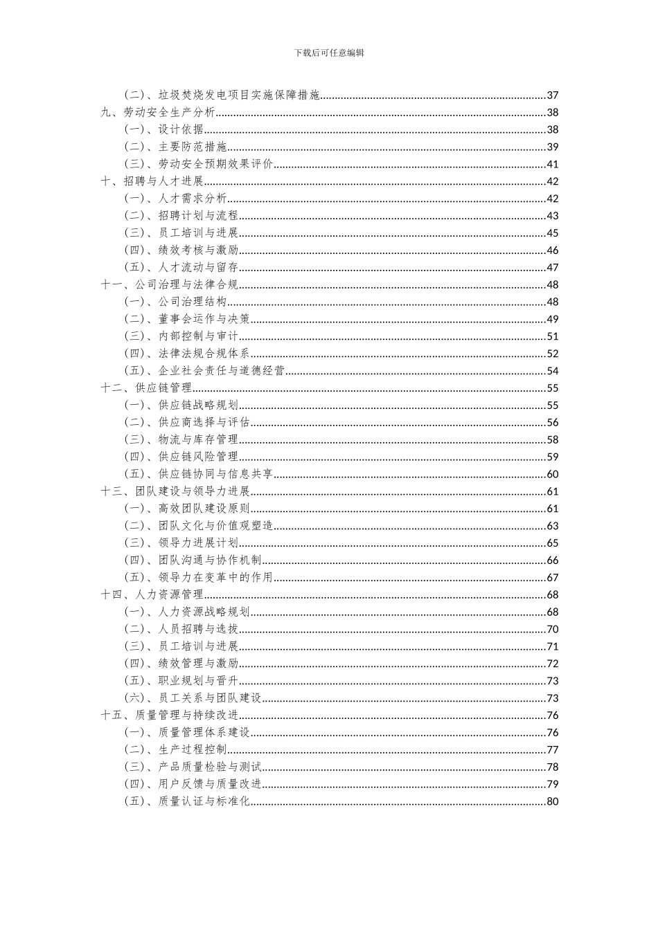 2024年垃圾焚烧发电项目深度研究分析报告_第3页