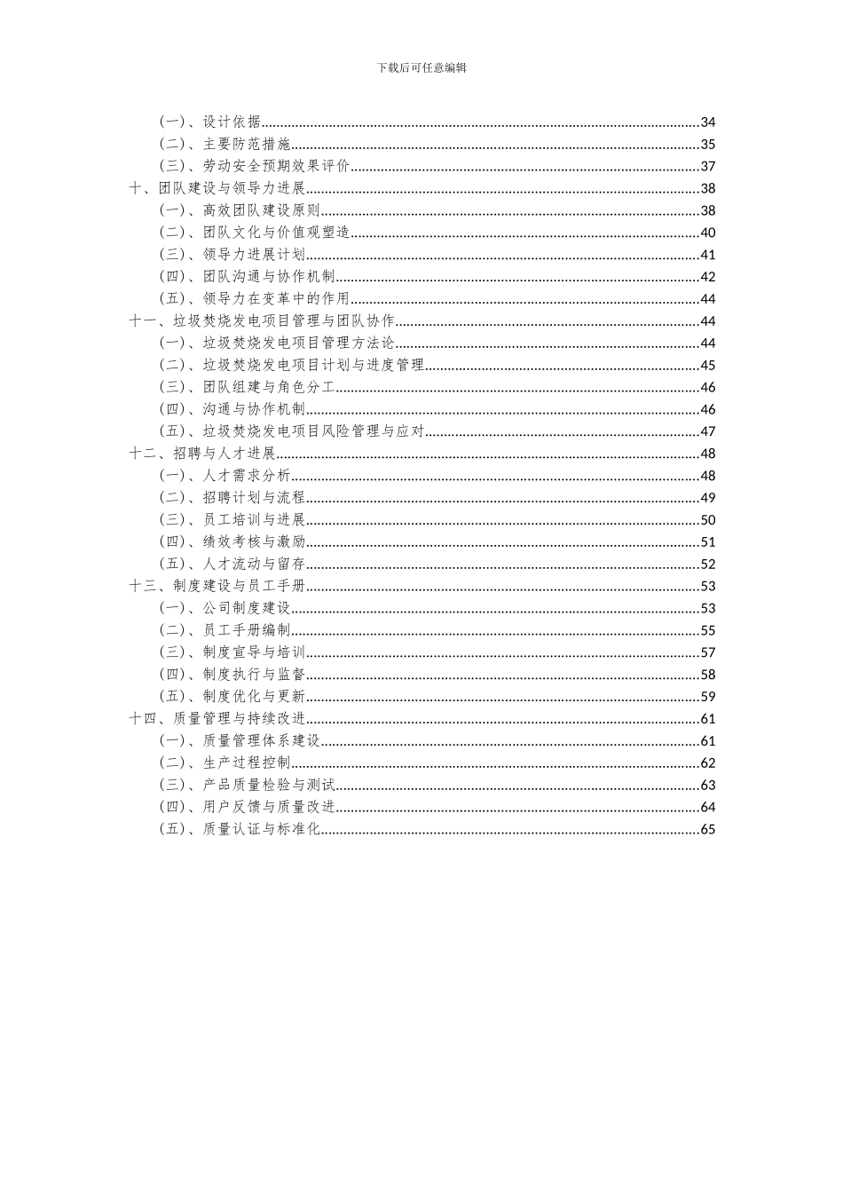 2024年垃圾焚烧发电项目可行性研究报告_第3页
