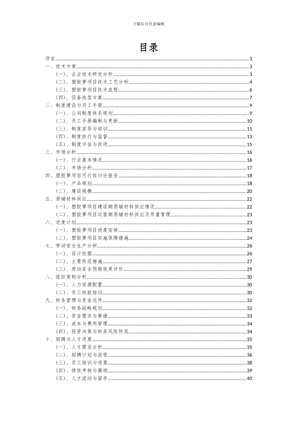 2024年塑胶箩项目可行性研究报告_第2页
