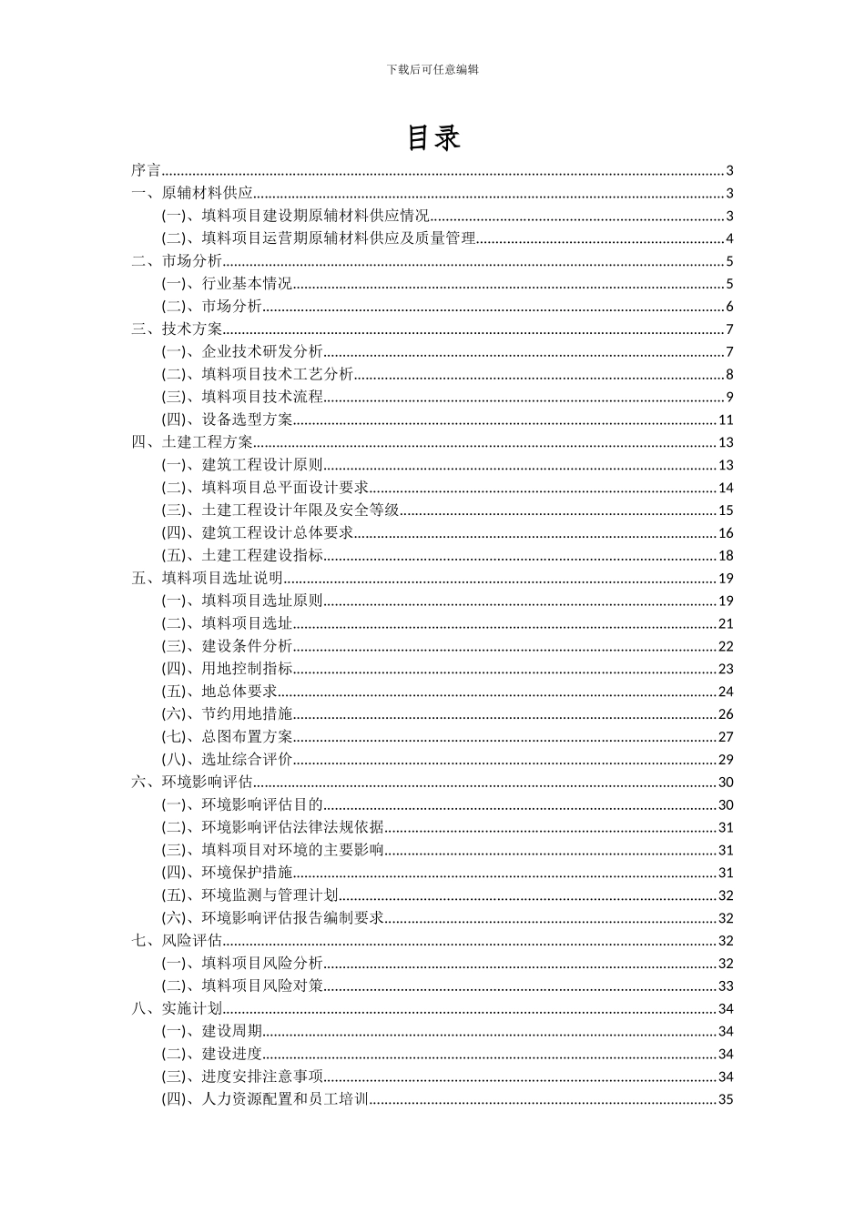 2024年填料项目深度研究分析报告_第2页