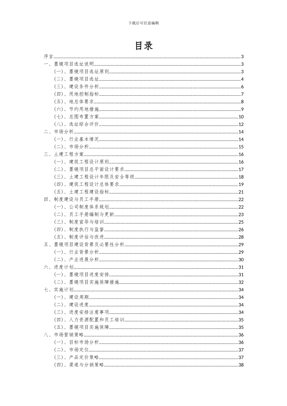 2024年墨镜项目可行性研究报告_第2页