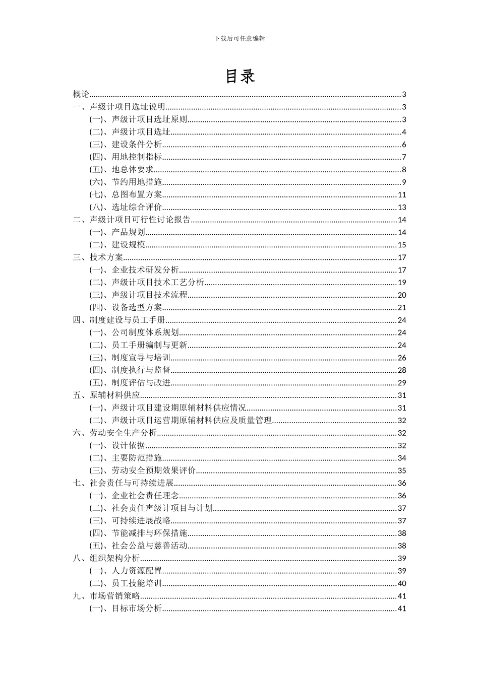 2024年声级计项目可行性研究报告_第2页