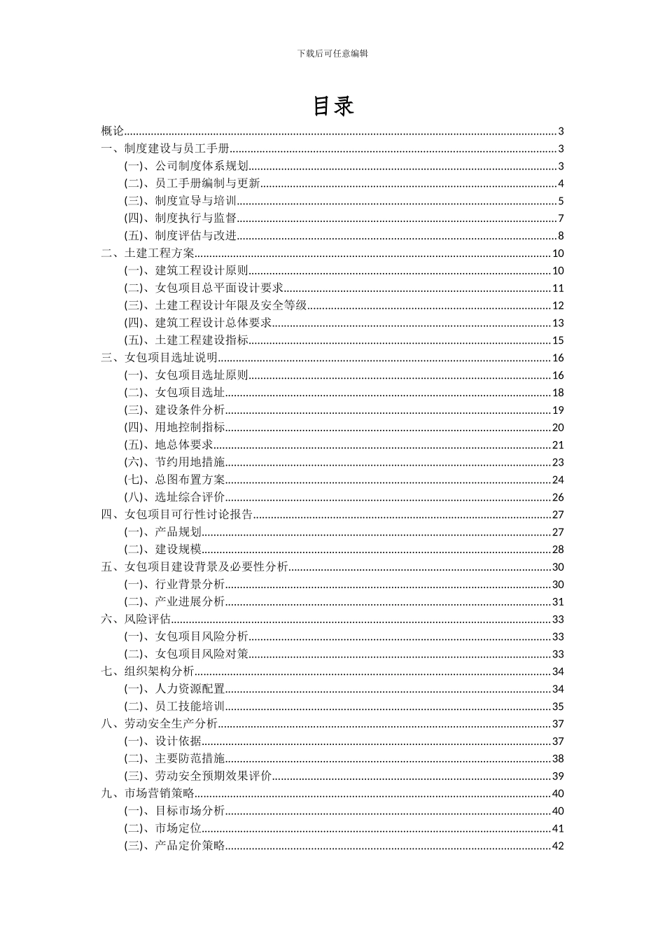 2024年女包项目可行性分析报告_第2页
