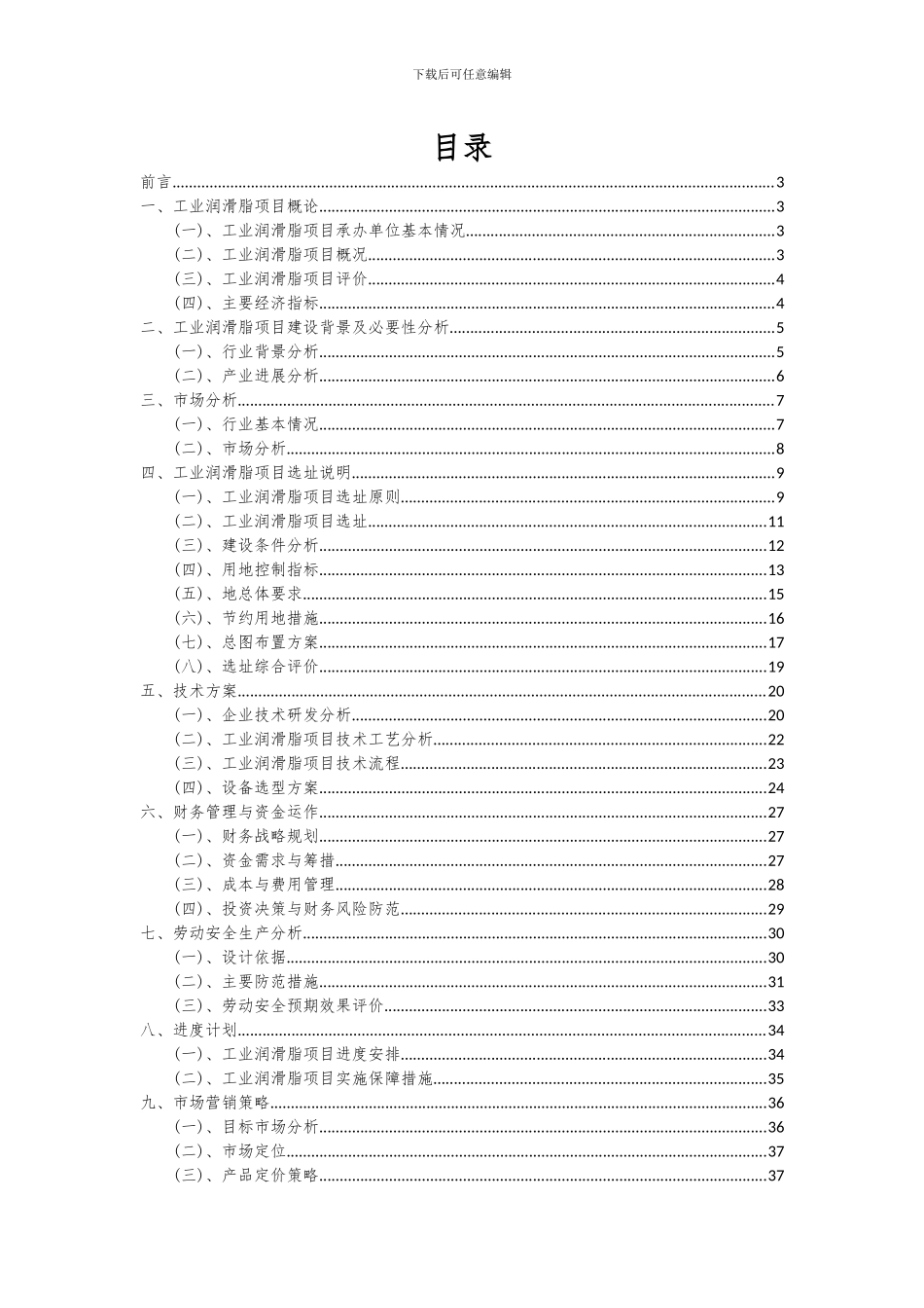 2024年工业润滑脂项目深度研究分析报告_第2页