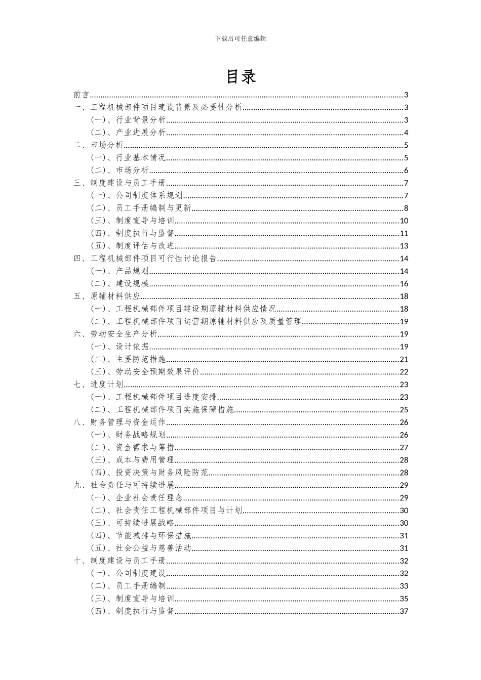 2024年工程机械部件项目深度研究分析报告_第2页