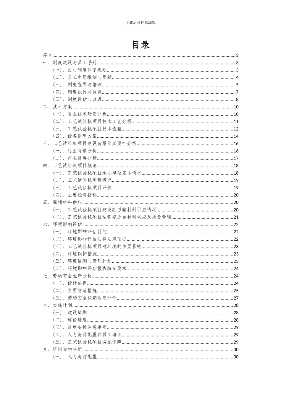 2024年工艺试验机项目可行性分析报告_第2页