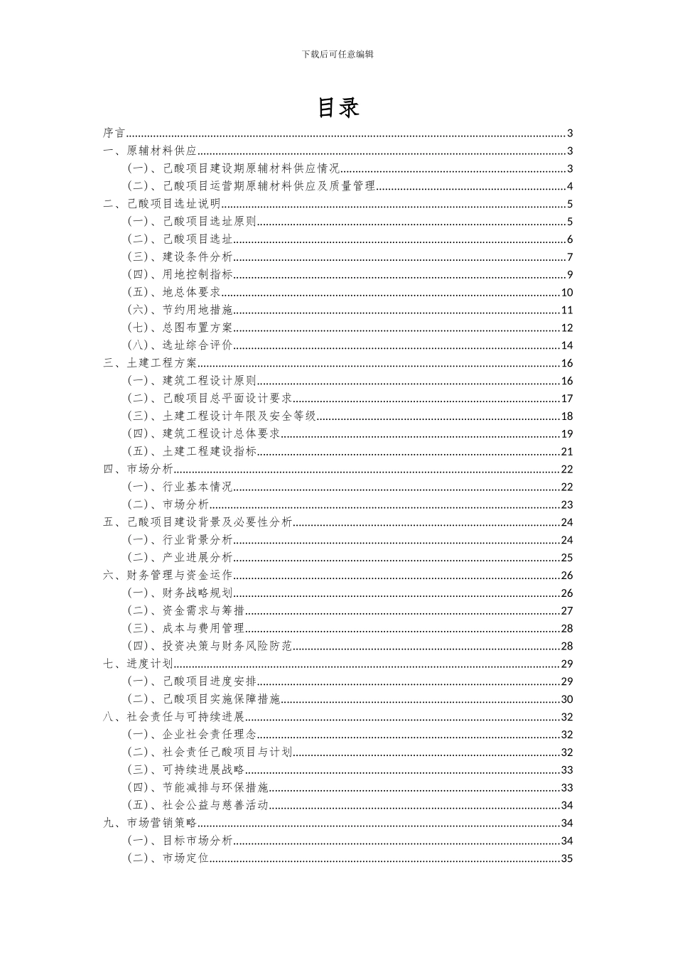 2024年己酸项目可行性研究报告_第2页