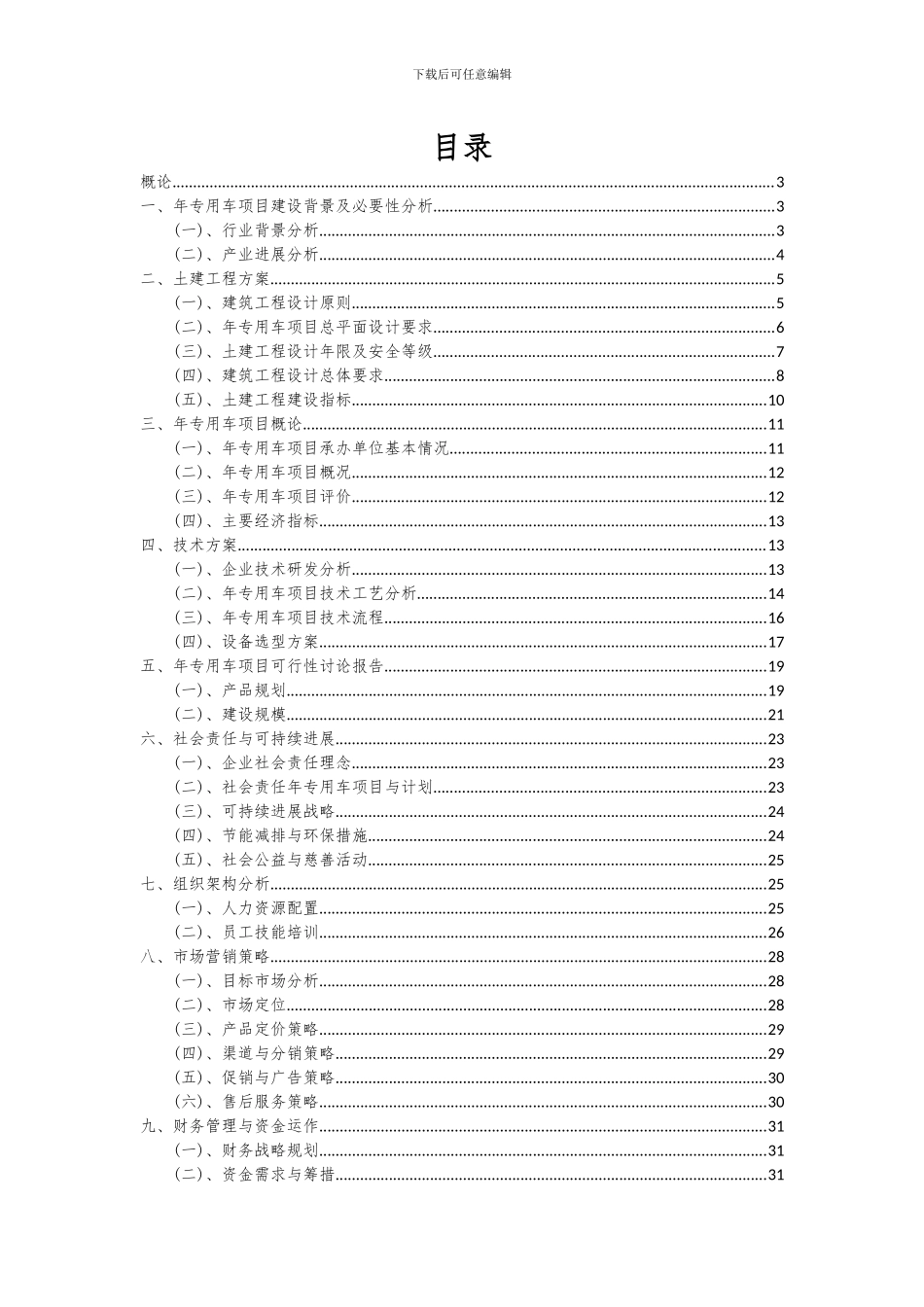 2024年年专用车项目可行性研究报告_第2页