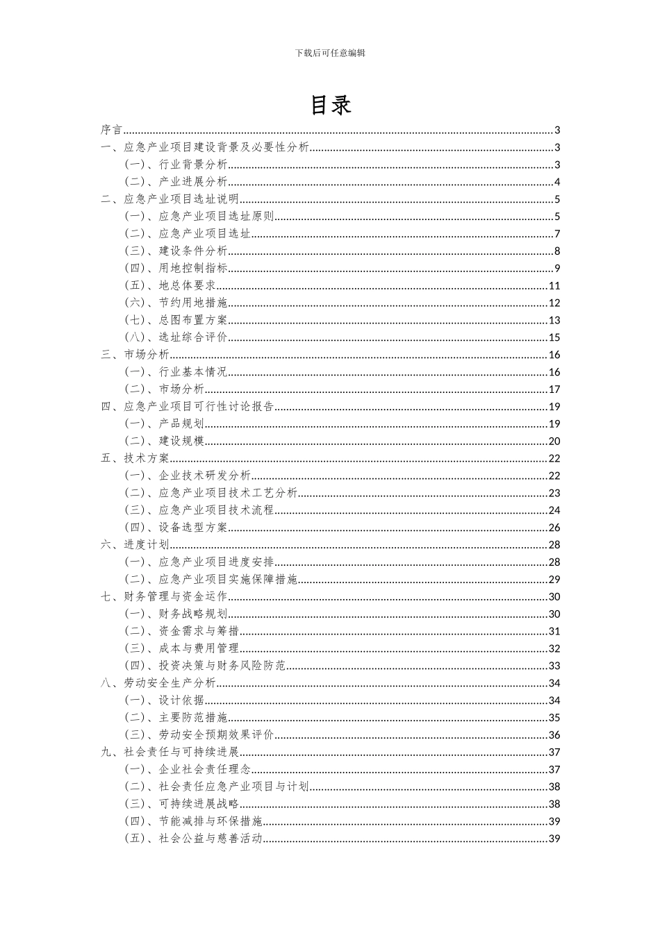 2024年应急产业项目深度研究分析报告_第2页