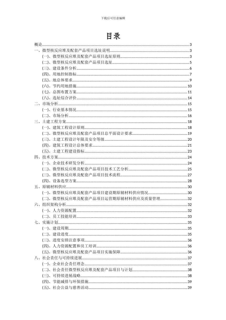 2024年微型核反应堆及配套产品项目深度研究分析报告_第2页