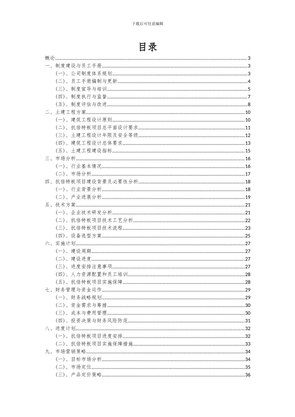 2024年抗倍特板项目可行性研究报告_第2页