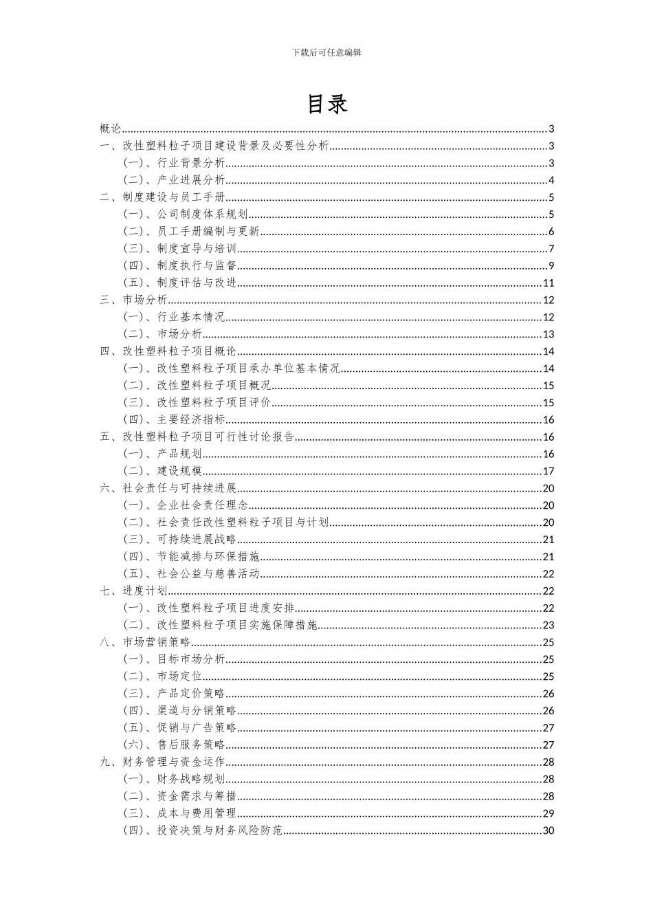 2024年改性塑料粒子项目深度研究分析报告_第2页