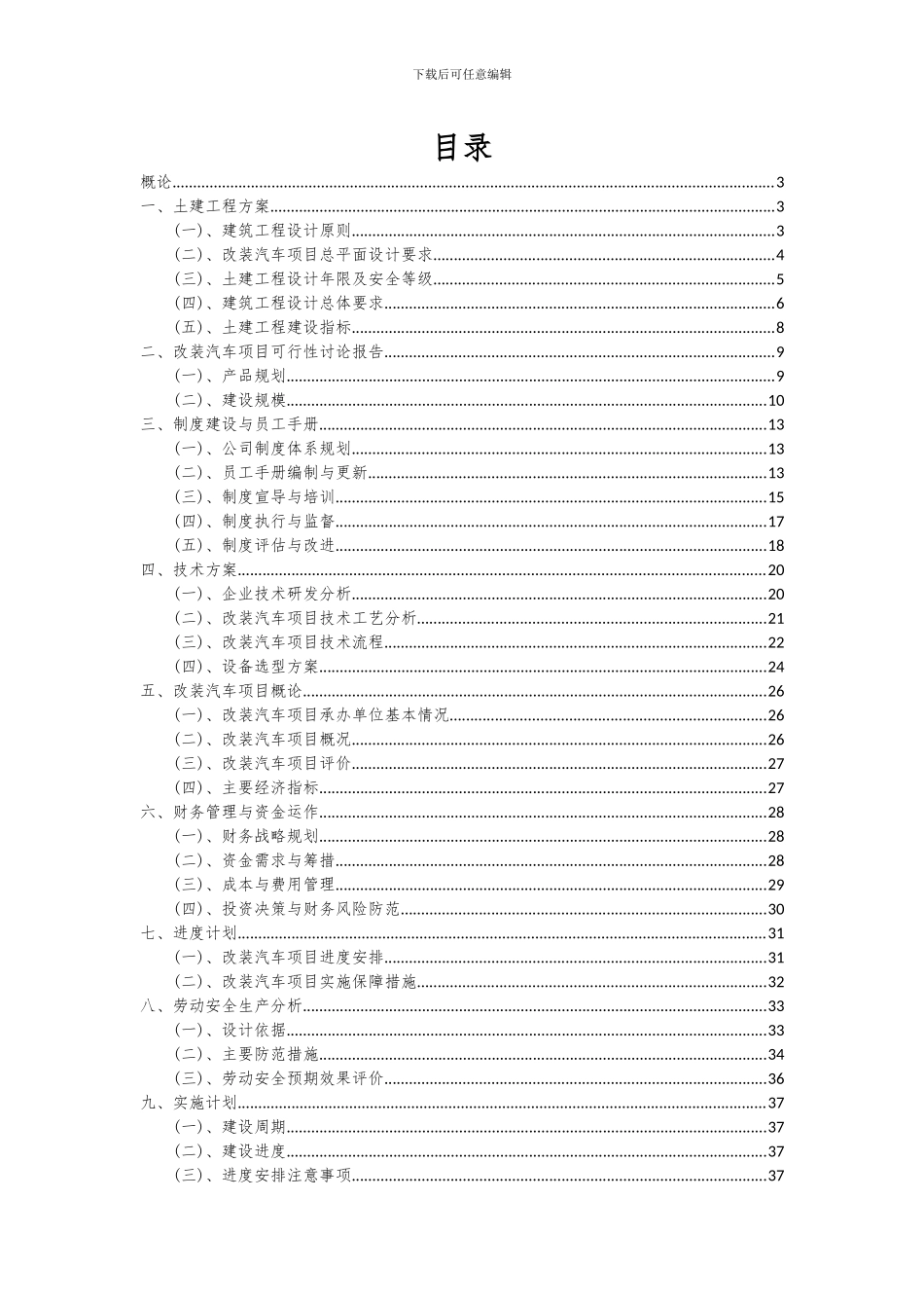 2024年改装汽车项目深度研究分析报告_第2页