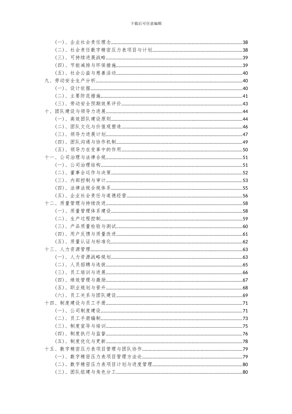 2024年数字精密压力表项目可行性分析报告_第3页