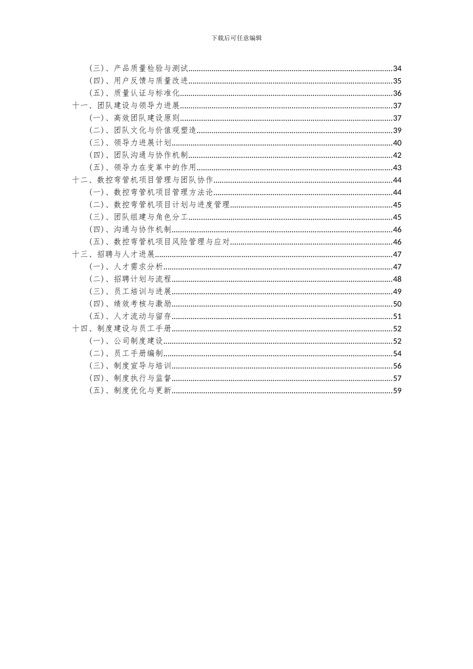 2024年数控弯管机项目深度研究分析报告_第3页