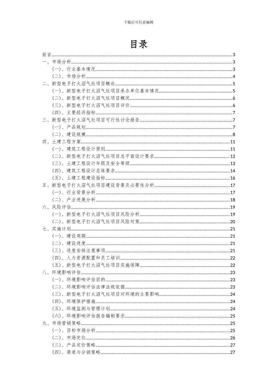 2024年新型电子打火沼气灶项目深度研究分析报告_第2页