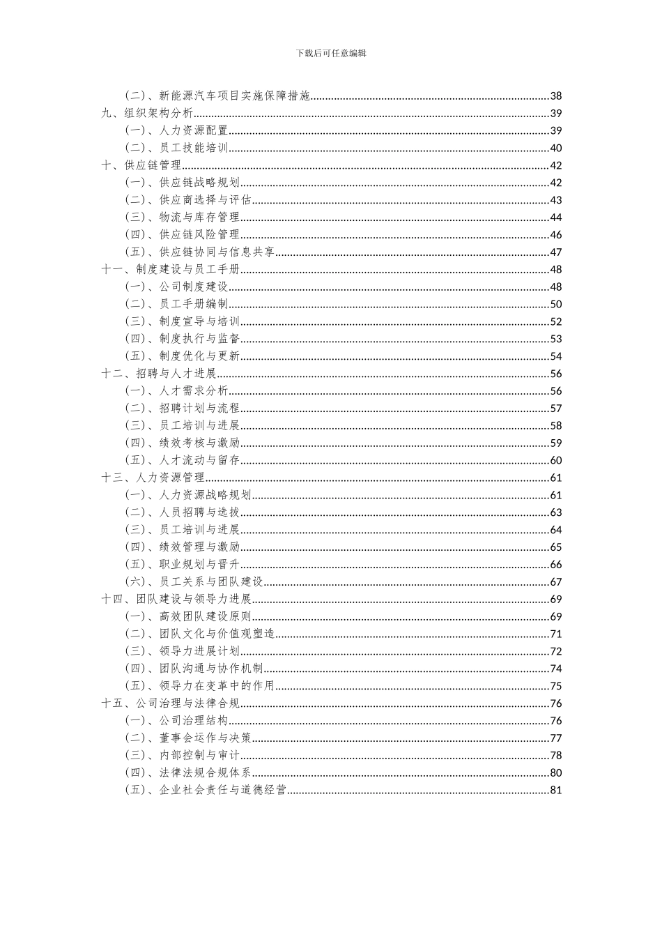 2024年新能源汽车项目可行性分析报告_第3页