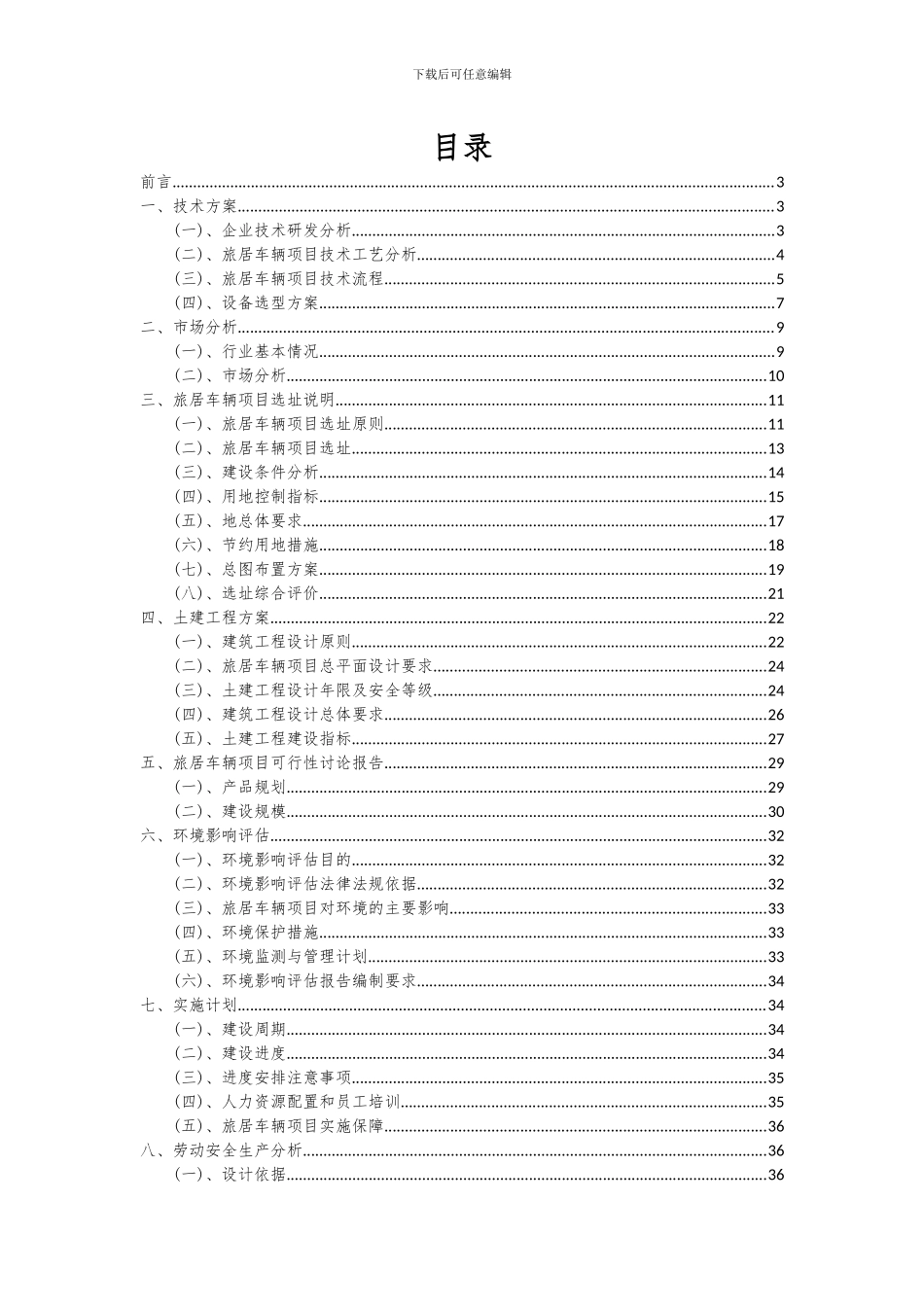 2024年旅居车辆项目可行性研究报告_第2页