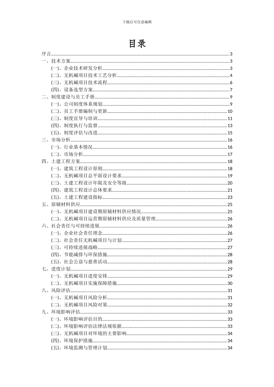 2024年无机碱项目可行性研究报告_第2页