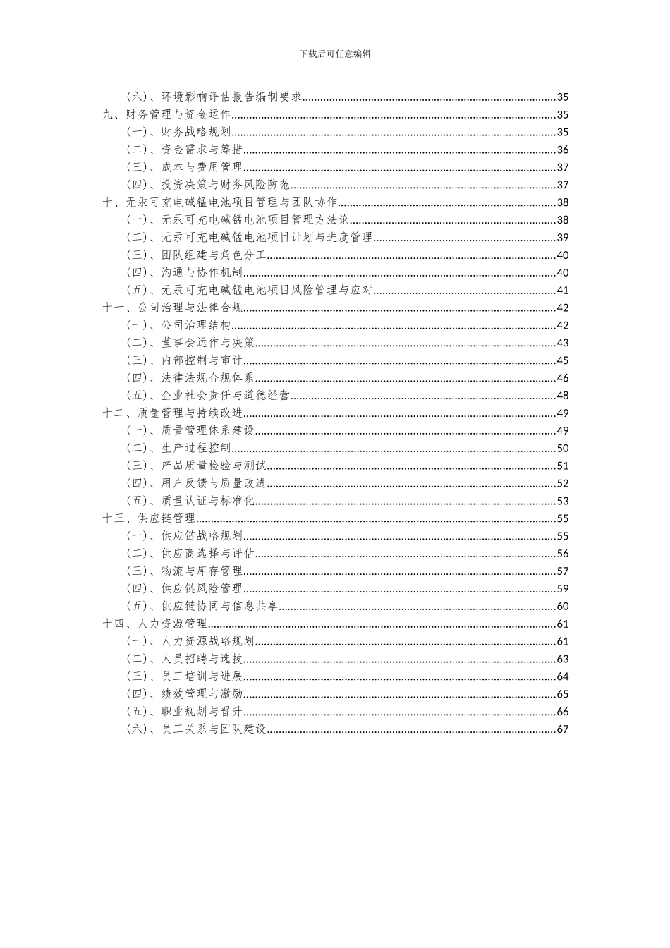 2024年无汞可充电碱锰电池项目深度研究分析报告_第3页