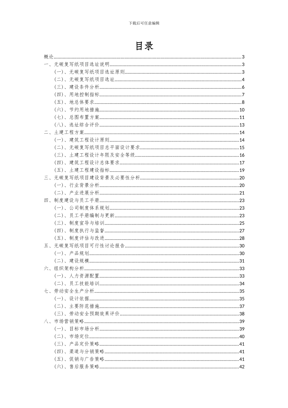 2024年无碳复写纸项目深度研究分析报告_第2页