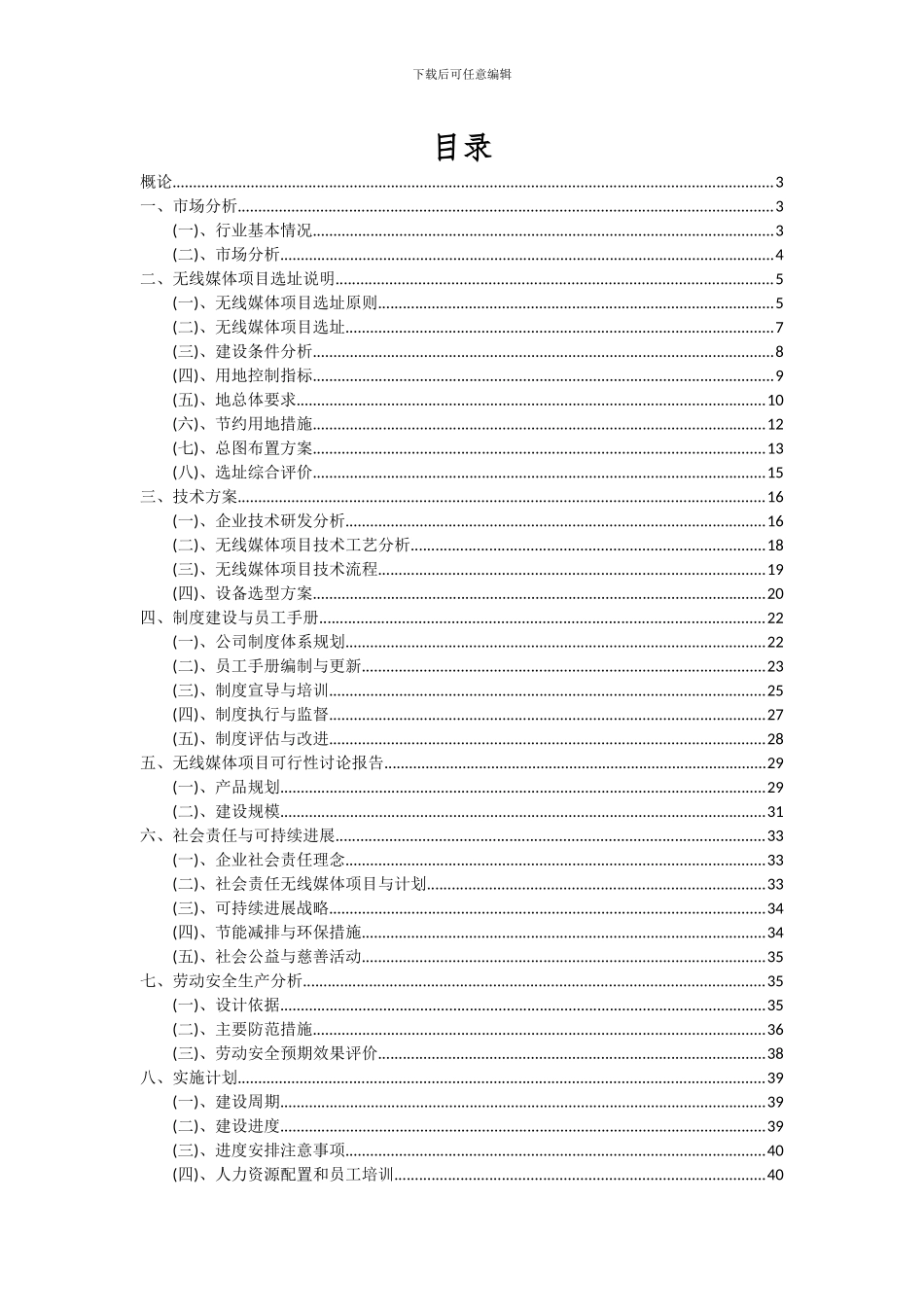 2024年无线媒体项目可行性分析报告_第2页