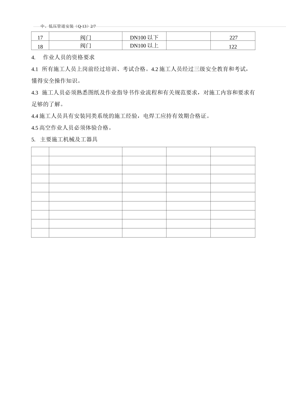 中、低压管道安装_第2页