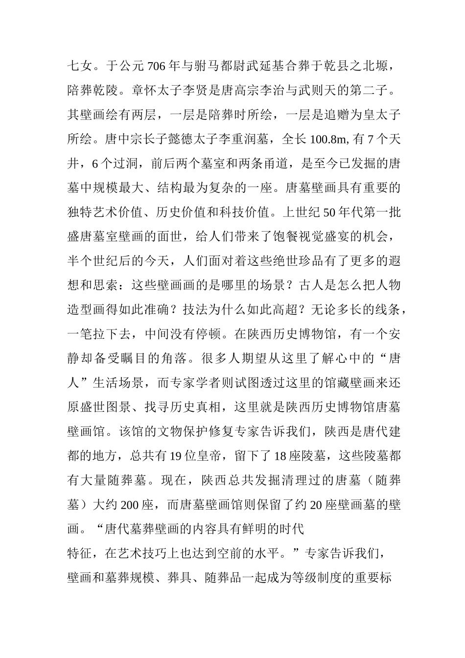 唐代墓葬壁画视觉盛宴展现唐代生活画卷_第2页