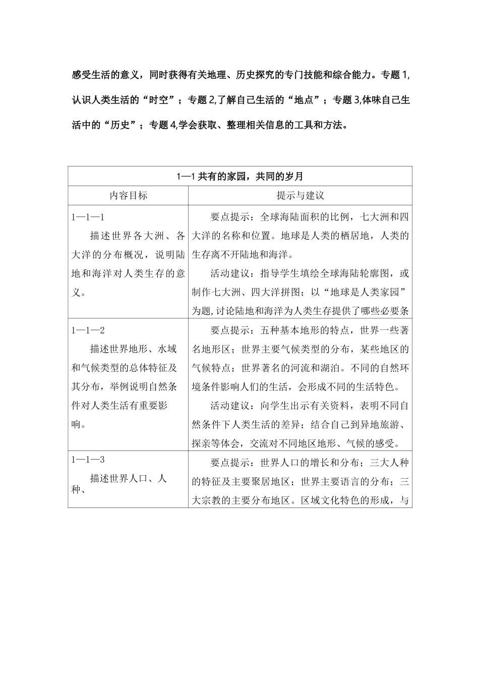 [中学教育]历史与社会课程标准修订稿部分_第2页
